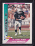 1991 Pacific #228a Tim Brown