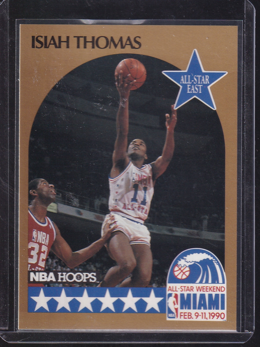 1990-91 Hoops #11 Isiah Thomas