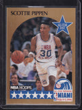 1990-91 Hoops #NNO Scottie Pippen All-Star Program Perforated