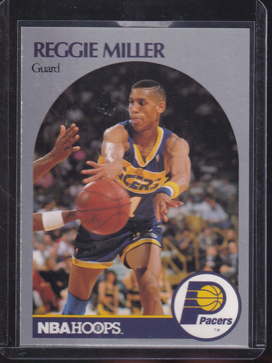 1990-91 Hoops #135 Reggie Miller
