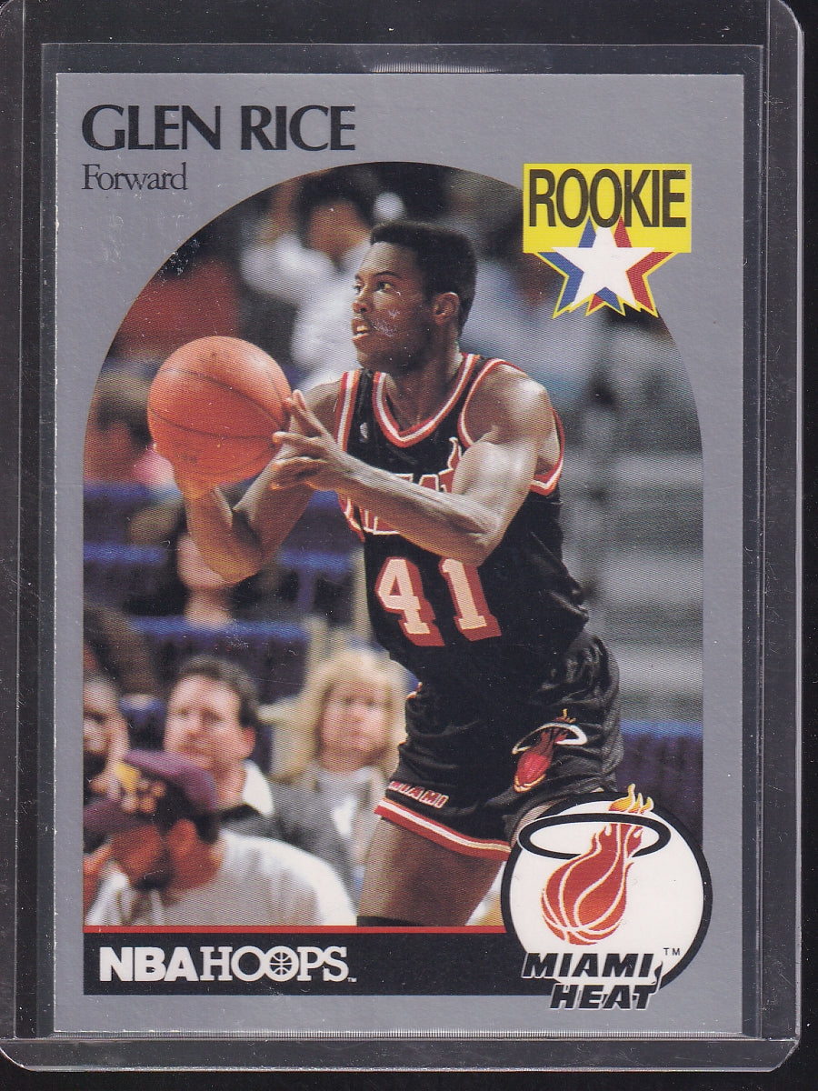 1990-91 Hoops #168 Glen Rice