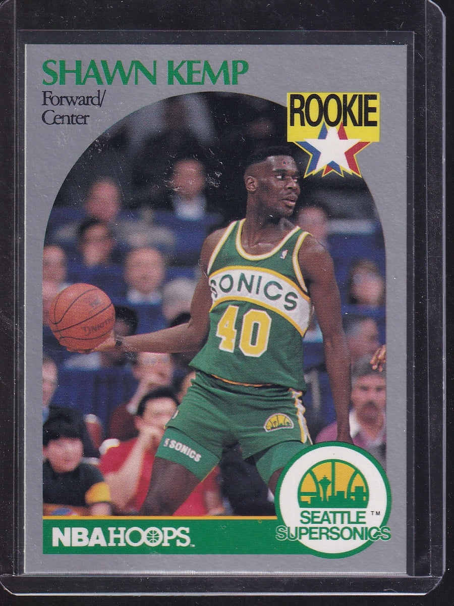 1990 Hoops Team Night Seattle SuperSonics #NNO Shawn Kemp