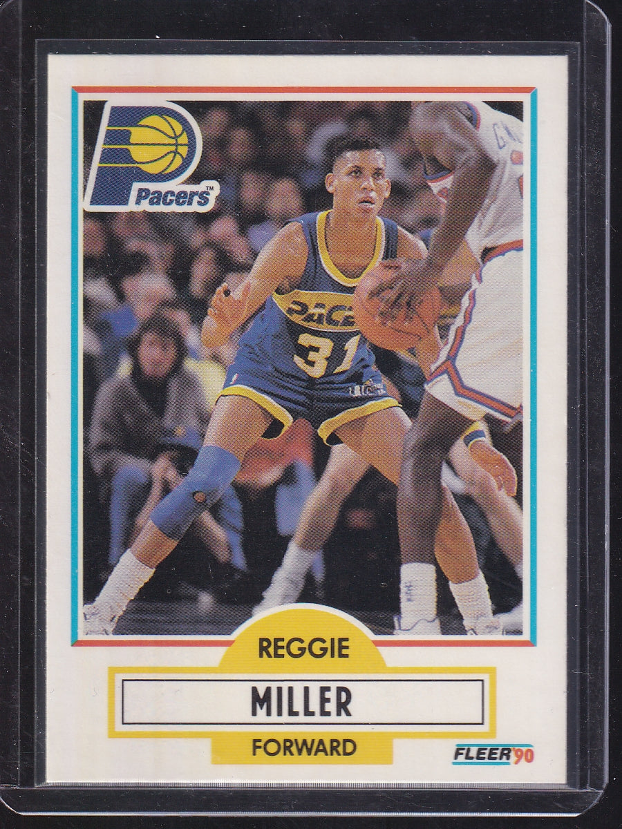 1990-91 Fleer #78 Reggie Miller