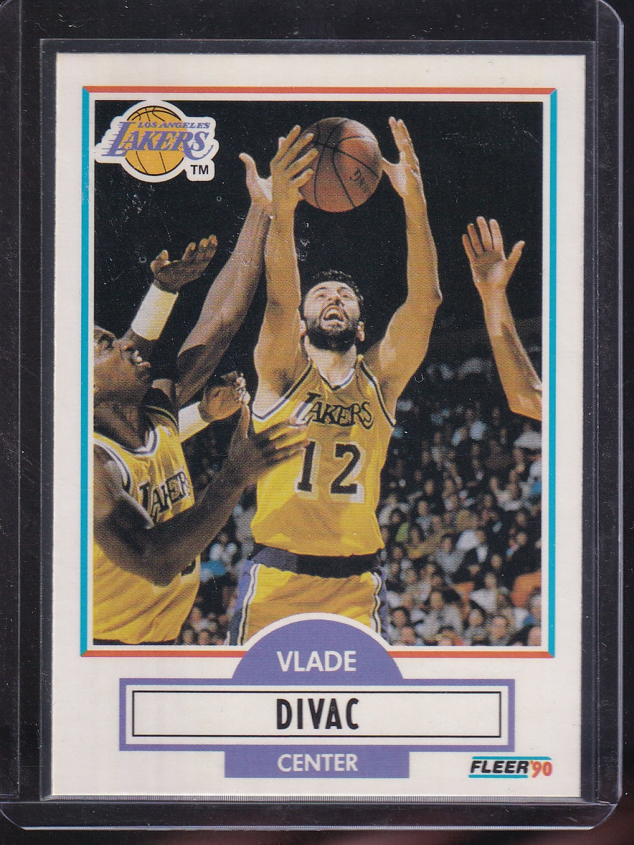 1990-91 Fleer #91 Vlade Divac