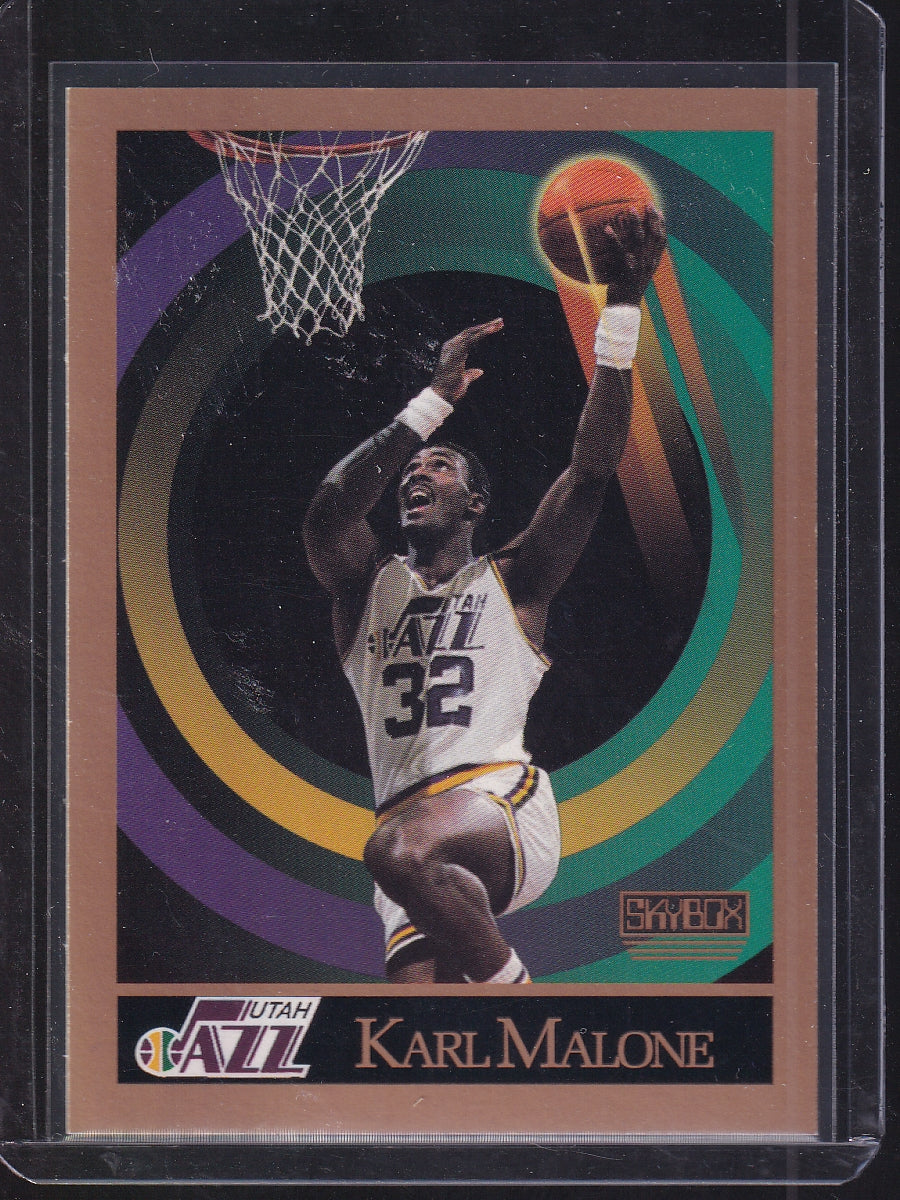 1990-91 SkyBox #282 Karl Malone