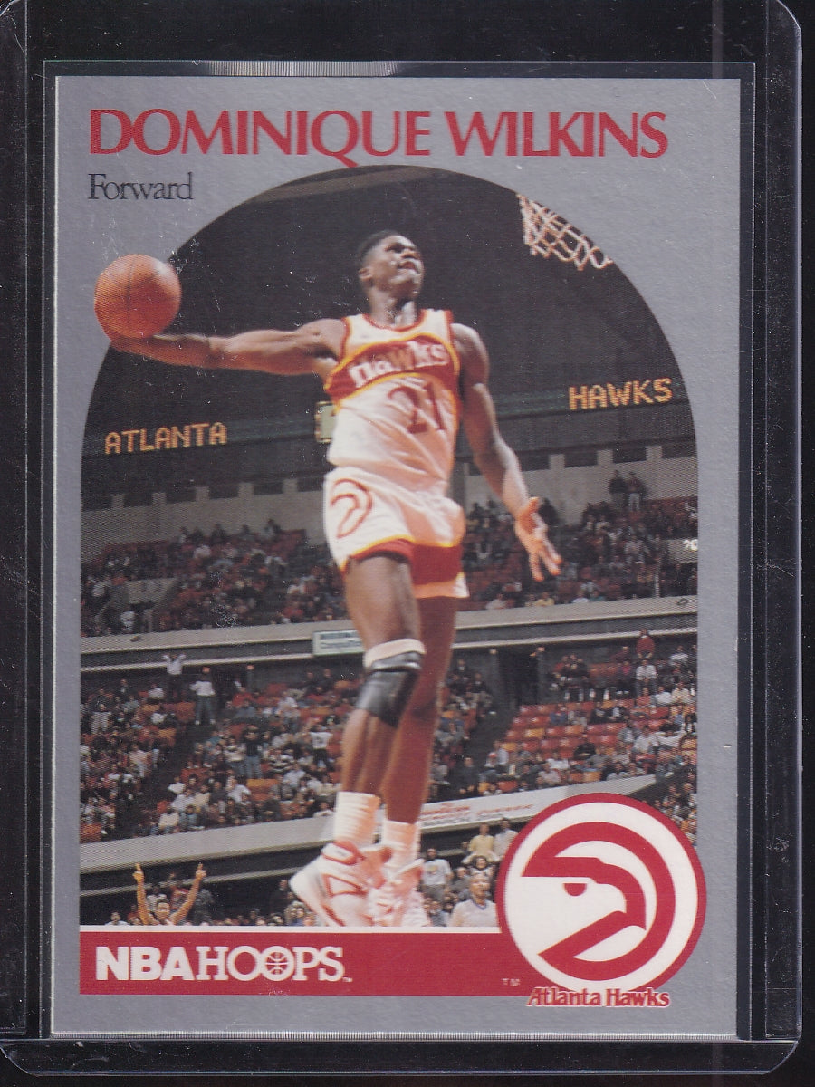 1990 Hoops Team Night Atlanta Hawks #NNO Dominique Wilkins
