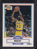 1990-91 Fleer #97 James Worthy