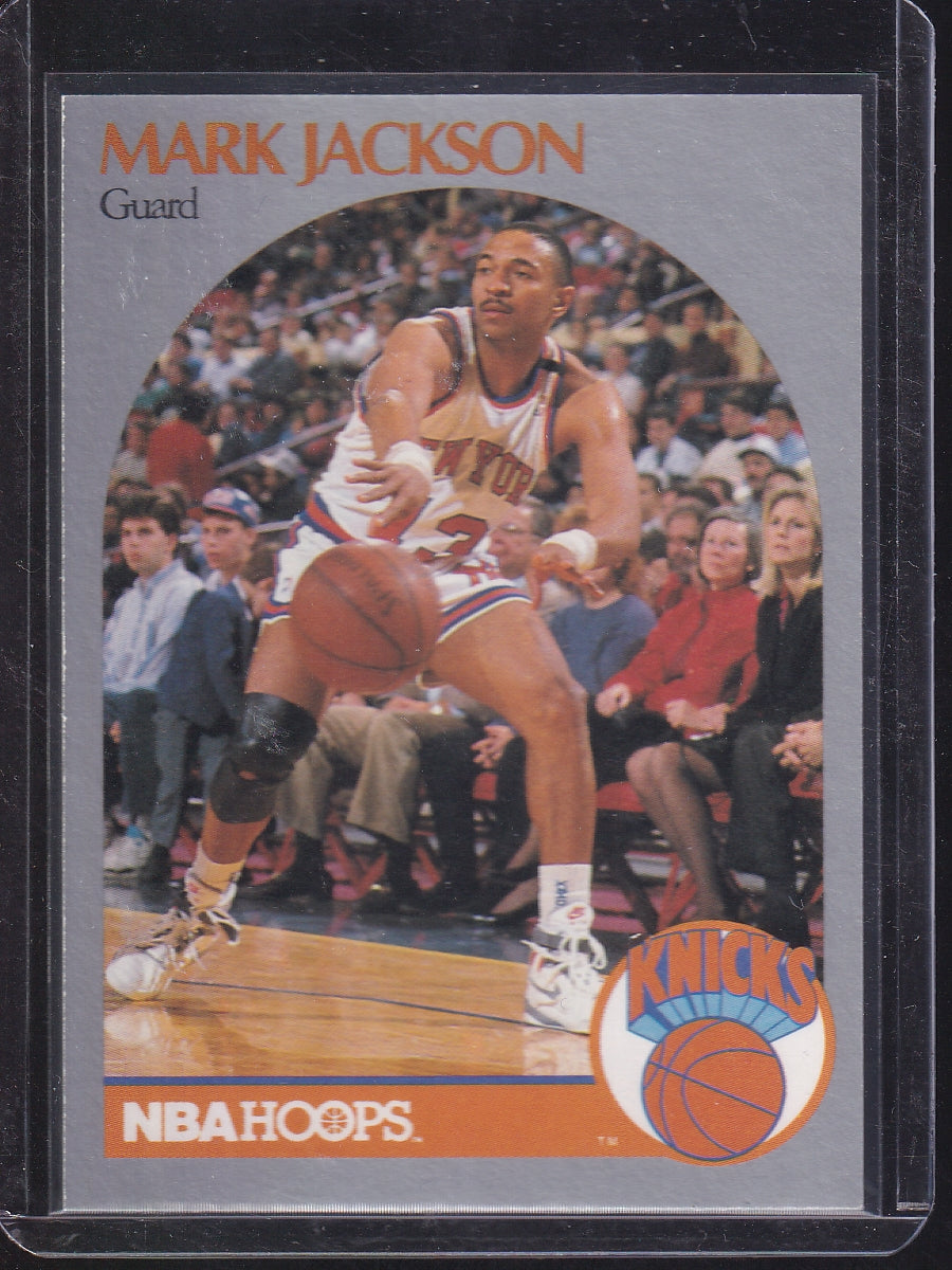 1990-91 Hoops #205 Mark Jackson