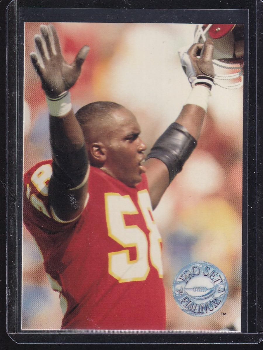 1991 Pro Set Platinum #147 Derrick Thomas