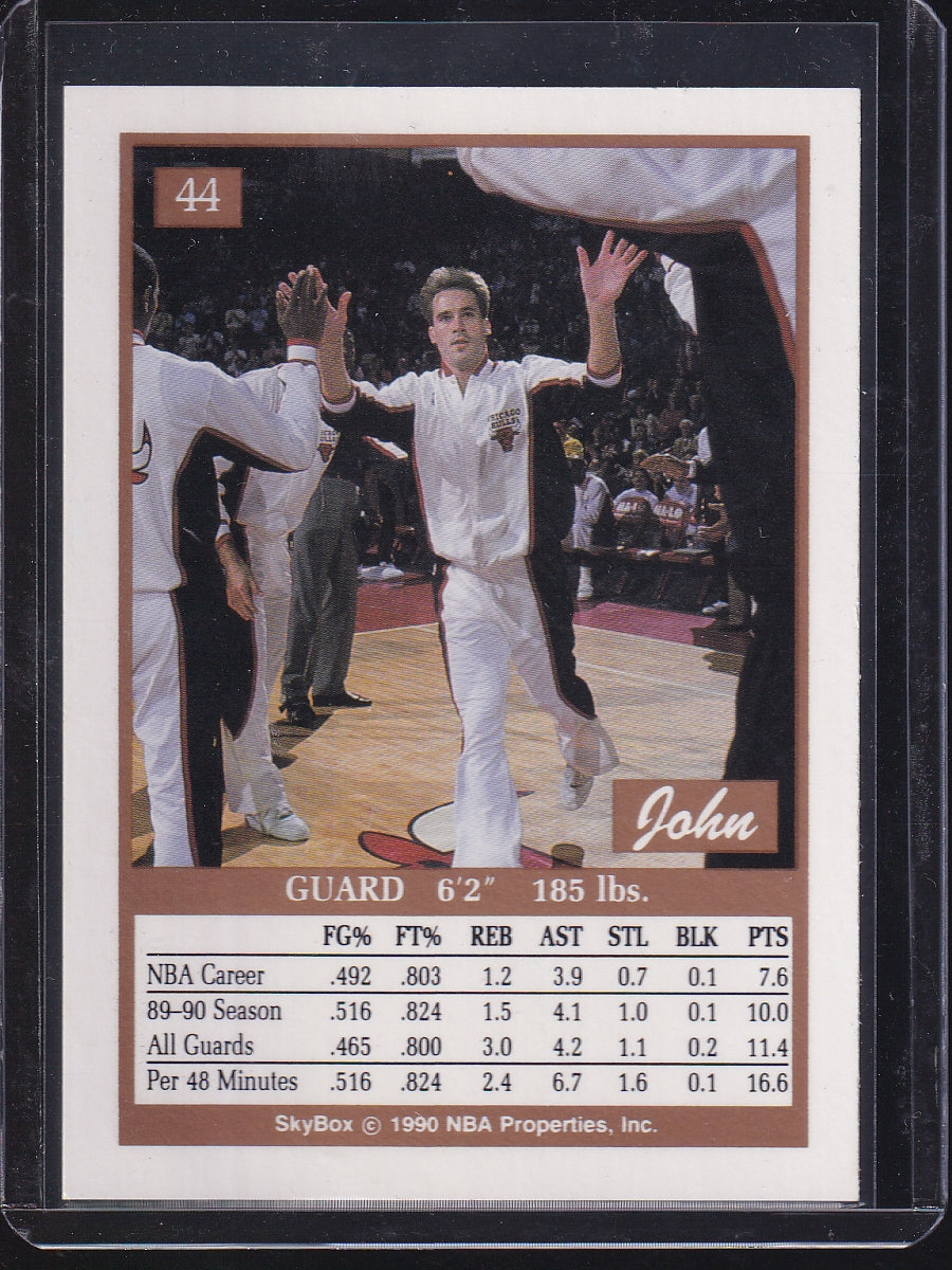 1990-91 SkyBox #44 John Paxson