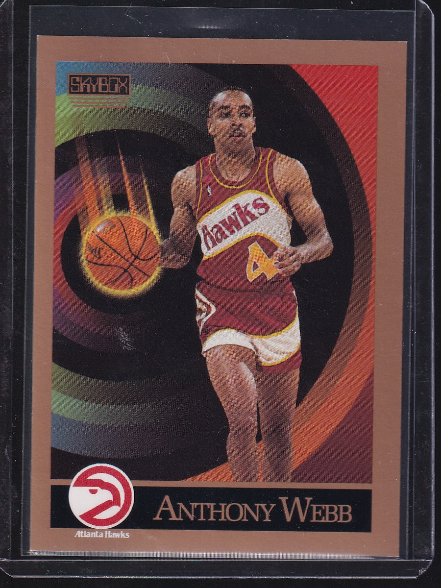 1990-91 SkyBox #10 Anthony Webb
