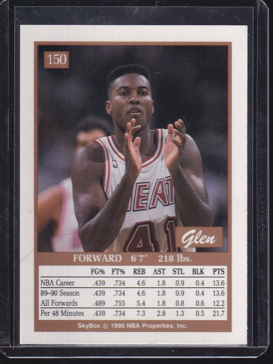 1990-91 SkyBox #150 Glen Rice