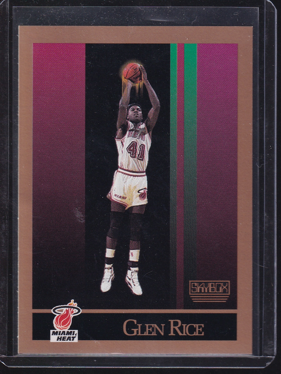 1990-91 SkyBox #150 Glen Rice