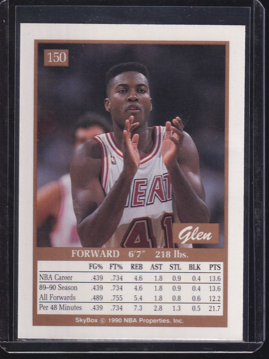 1990-91 SkyBox #150 Glen Rice