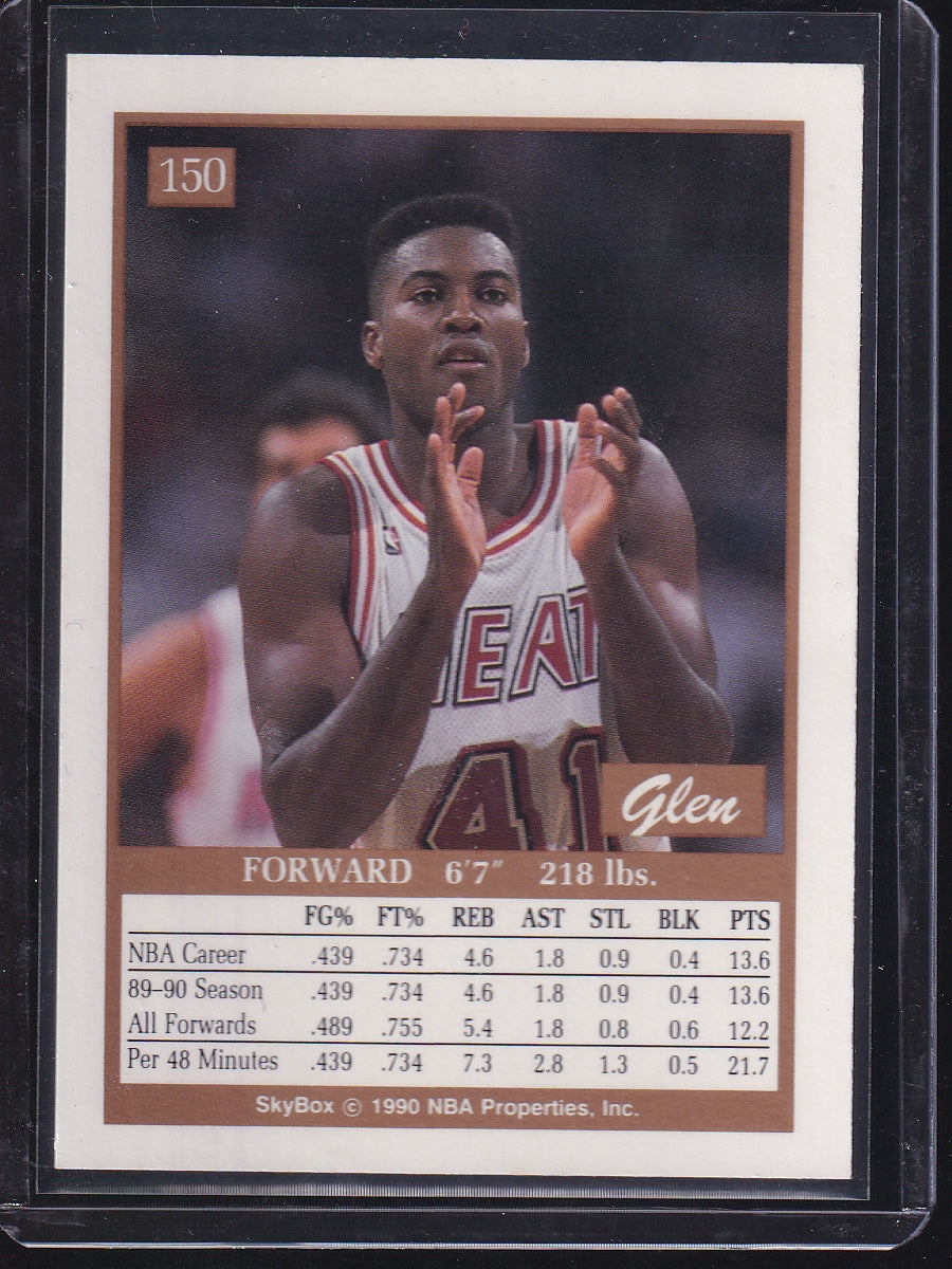 1990-91 SkyBox #150 Glen Rice