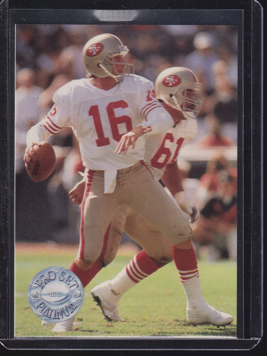 1991 Pro Set Platinum #139 Joe Montana
