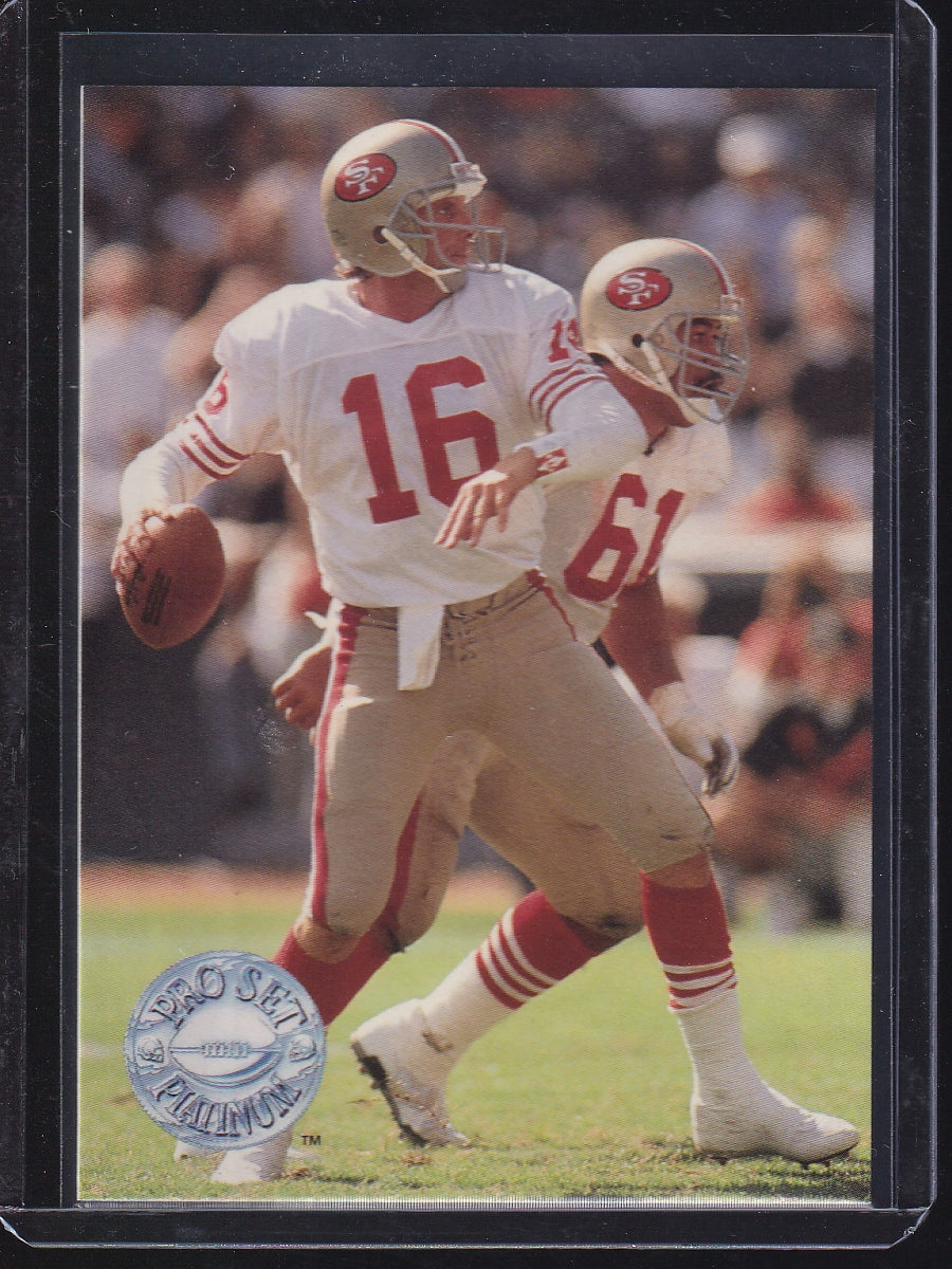 1991 Pro Set Platinum #139 Joe Montana