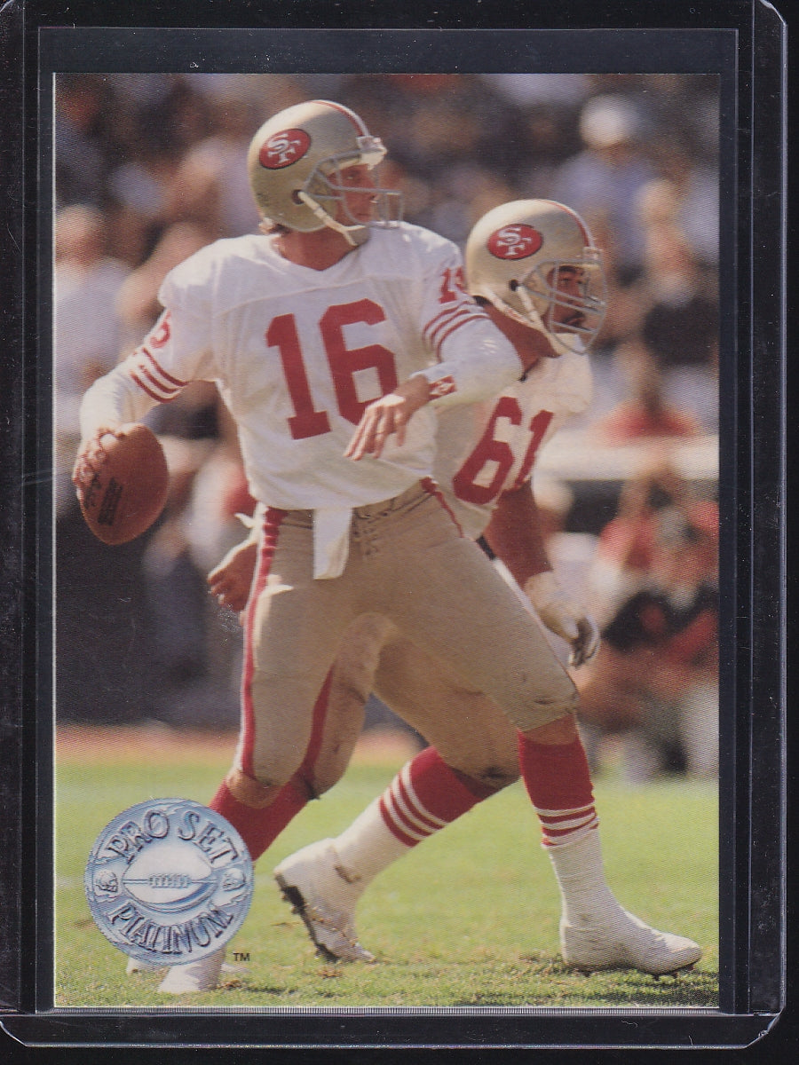 1991 Pro Set Platinum #139 Joe Montana