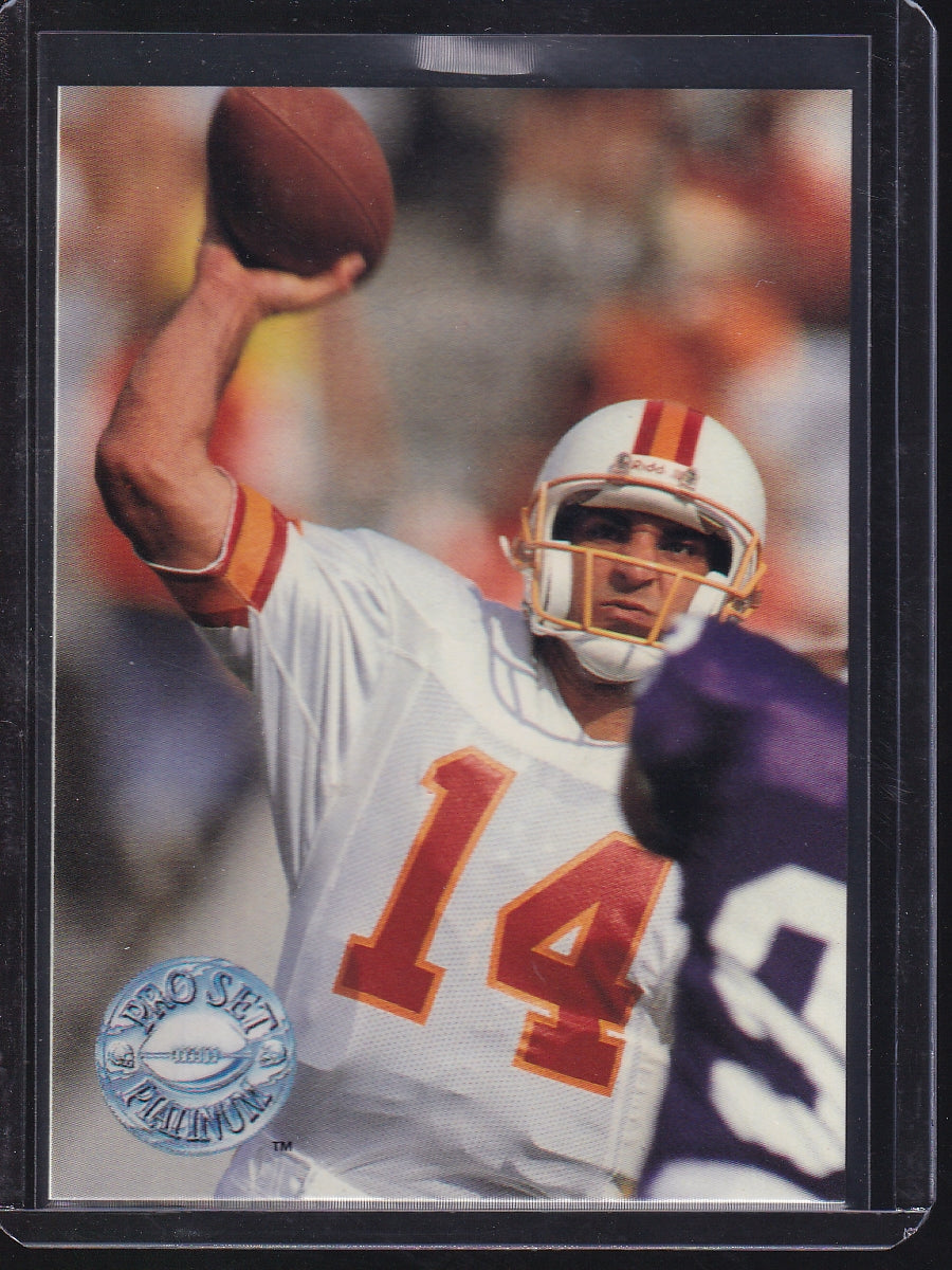 1991 Pro Set Platinum #116 Vinny Testaverde