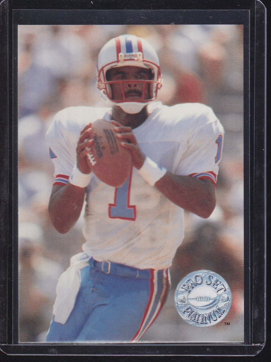 1991 Pro Set Platinum #40 Warren Moon