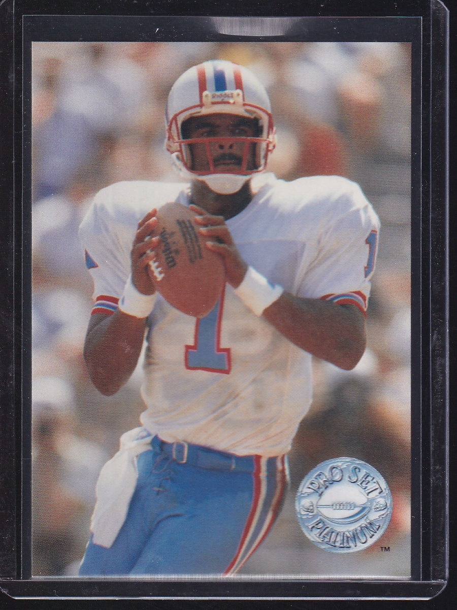 1991 Pro Set Platinum #40 Warren Moon