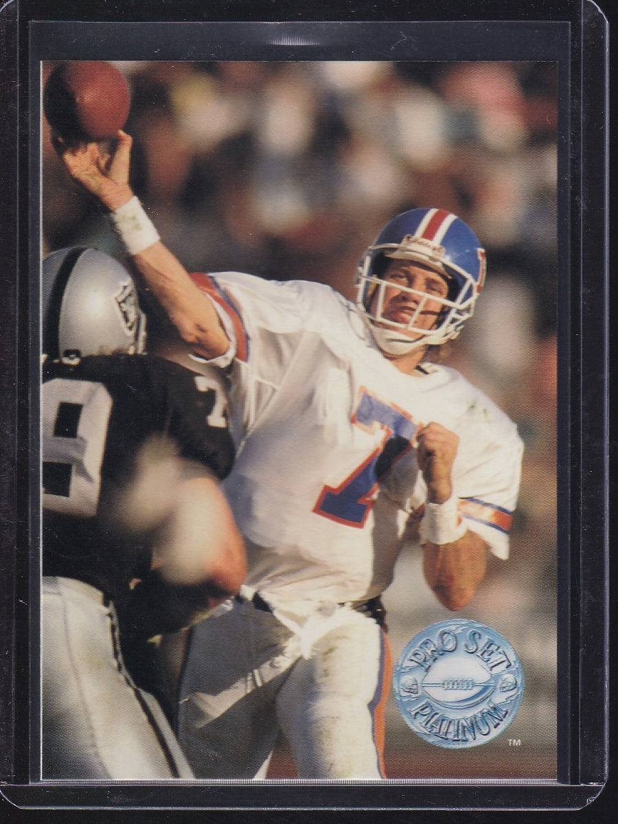 1991 Pro Set Platinum #28 John Elway