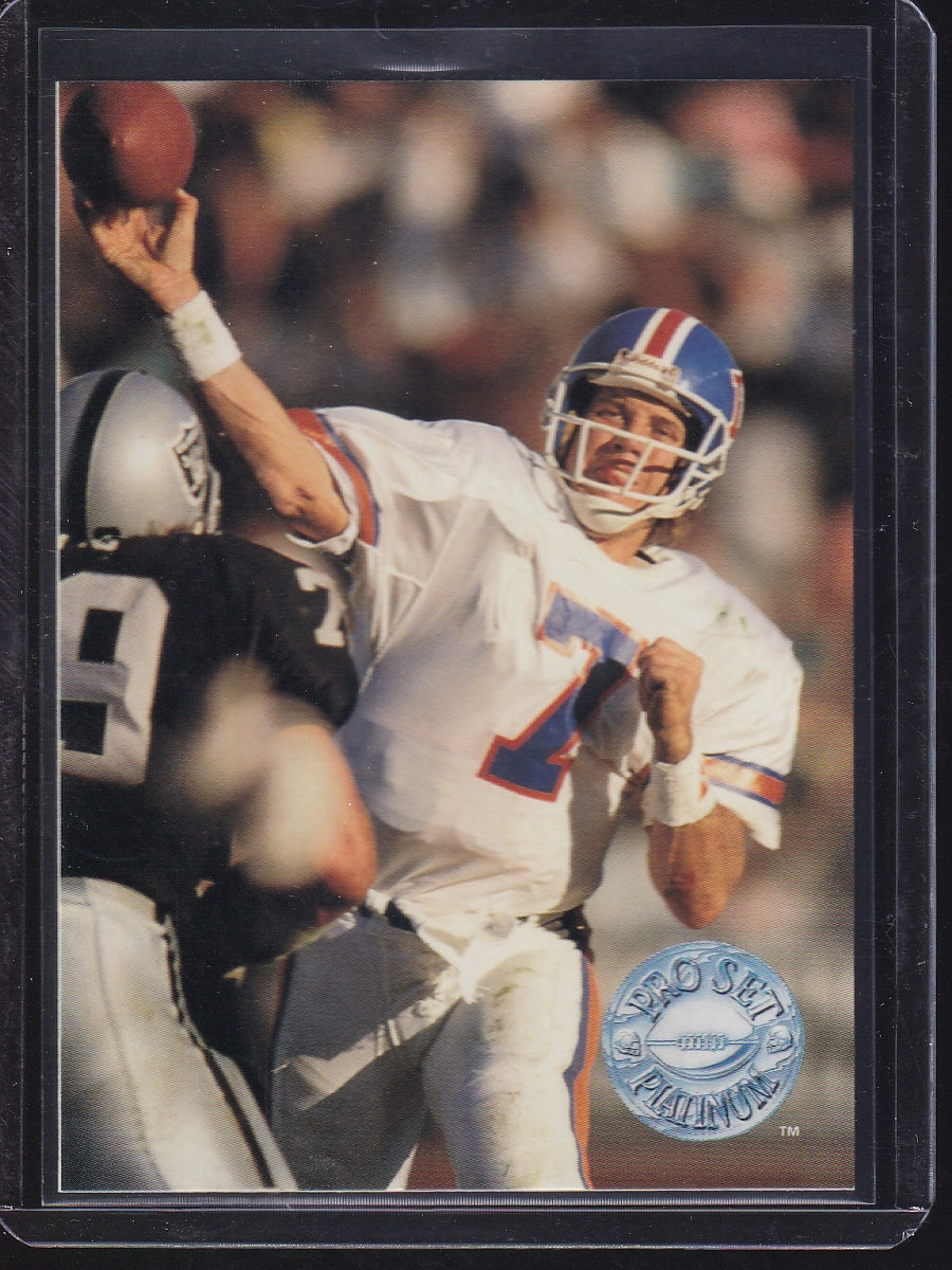 1991 Pro Set Platinum #28 John Elway