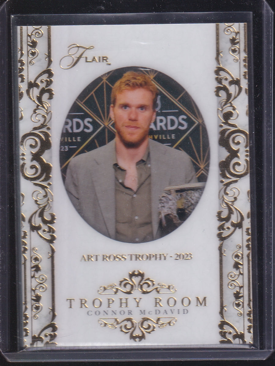 2025-26 Flair #TR-2 Connor Mcdavid Trophy Room