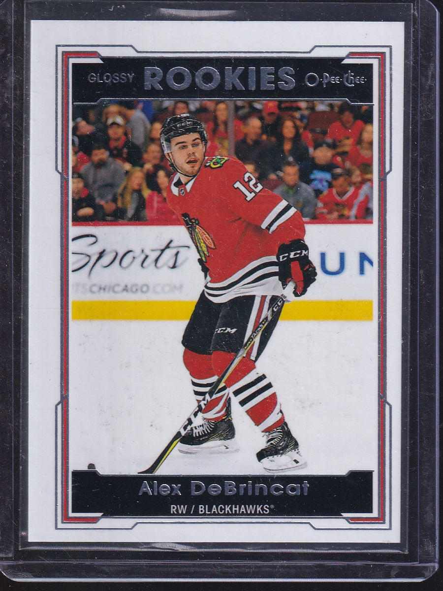 2017-18 Upper Deck #R-5 Alex DeBrincat 2017-18 O-Pee-Chee Update Glossy Rookies