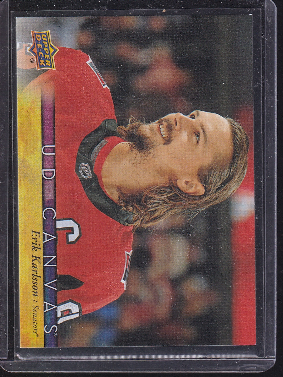 2017-18 Upper Deck #C179 Erik Karlsson UD Canvas