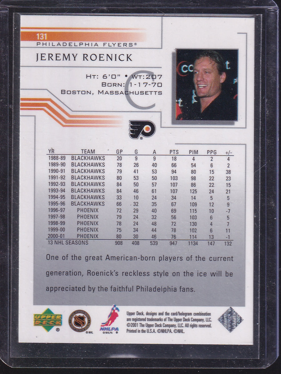 2001-02 Upper Deck #362 Daymond Langkow