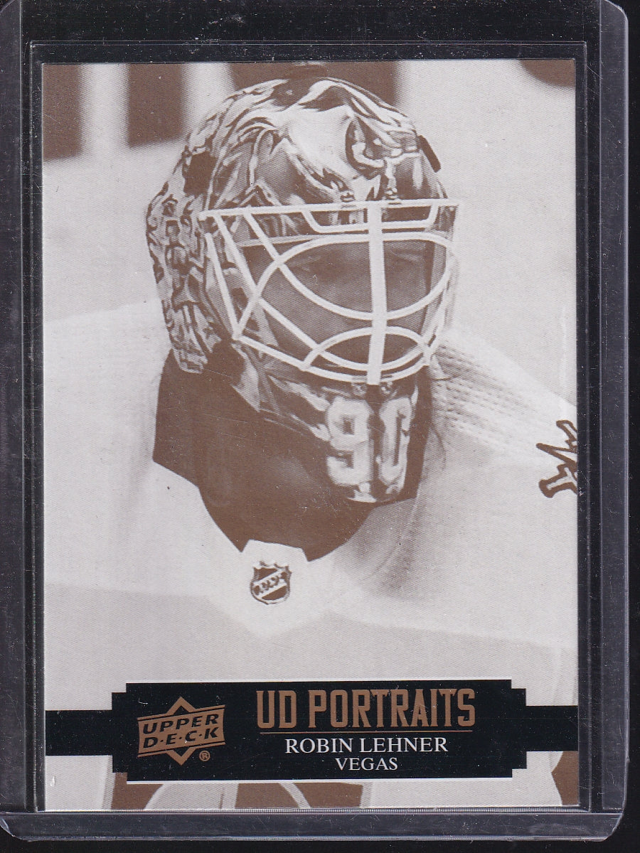 2021-22 Upper Deck #P-13 Robin Lehner UD Portraits