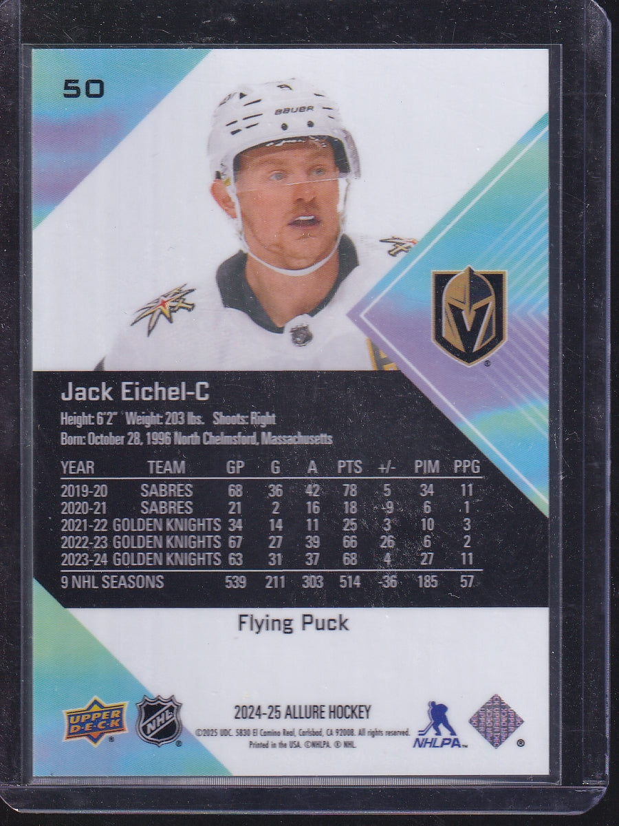 2024-25 Upper Deck Allure #50 Jack Eichel