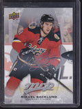 2016-17 Upper Deck MVP #98 Mikael Backlund Silver Script