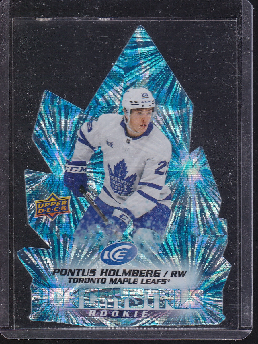 2022-23 Upper Deck Ice #IC-57 Pontus Holmberg Ice Crystals