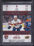 2017-18 Upper Deck Tim Hortons #GDA-11 Aaron Ekblad Game Day Action