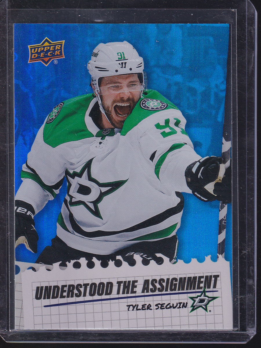 2025-26 Upper Deck #UA-24 Tyler Seguin Understood the Assignment