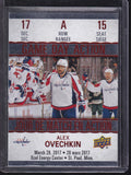 2017-18 Upper Deck Tim Hortons #GDA-15 Alex Ovechkin Game Day Action