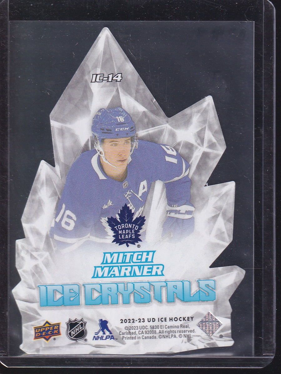 2022-23 Upper Deck Ice #IC-14 Mitch Marner Ice Crystals