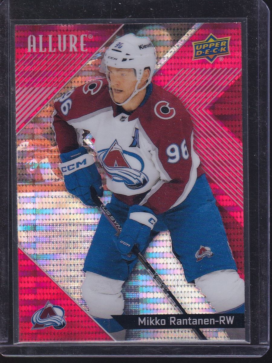 2024-25 Upper Deck Allure #72 Mikko Rantanen Red Rainbow