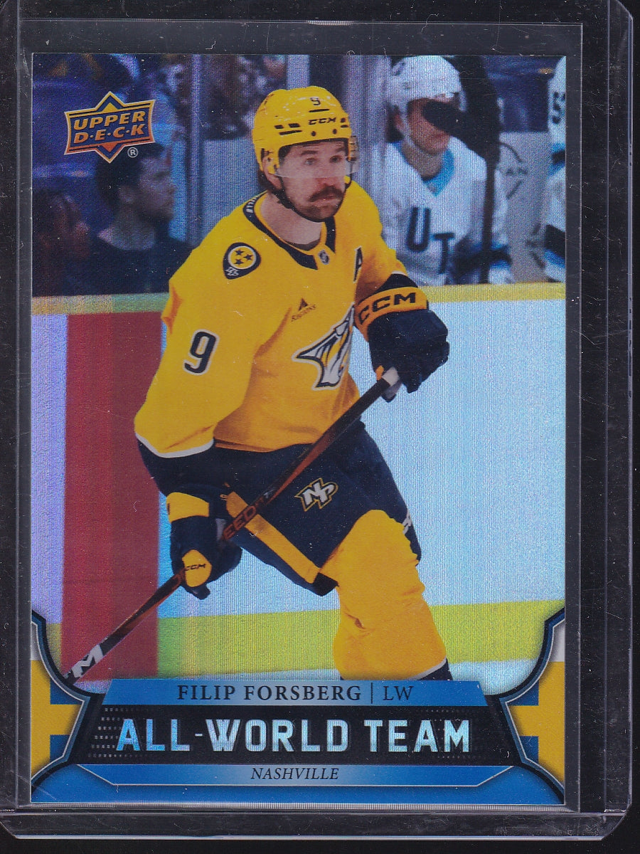 2025-26 Upper Deck #AWT-1 Filip Forsberg All-World Team