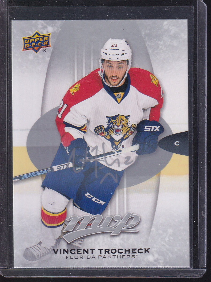 2016-17 Upper Deck MVP #34 Vincent Trocheck Green Script