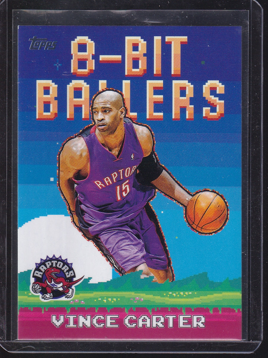 2025-26 Topps #8B-26 Vince Carter 8-Bit Ballers