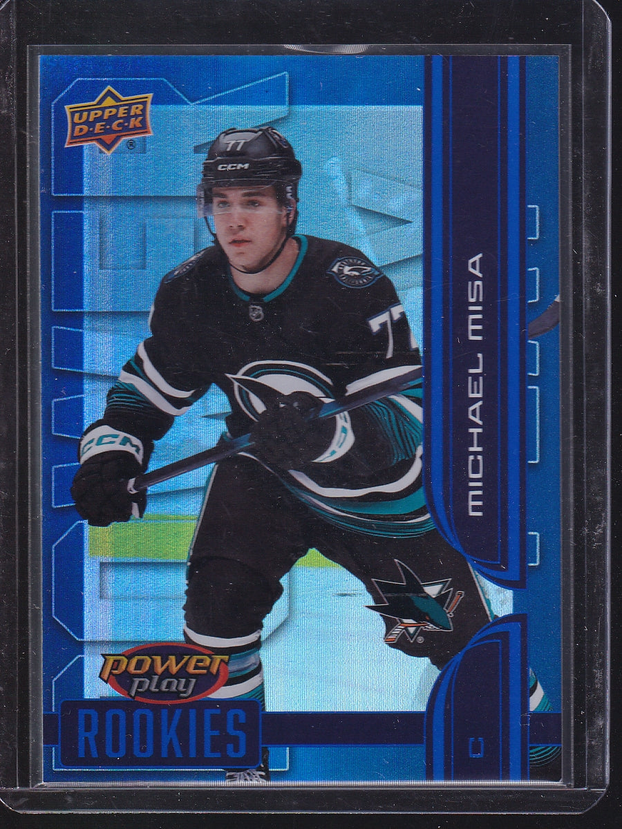 2025-26 Upper Deck #PY-12 Michael Misa Power Play