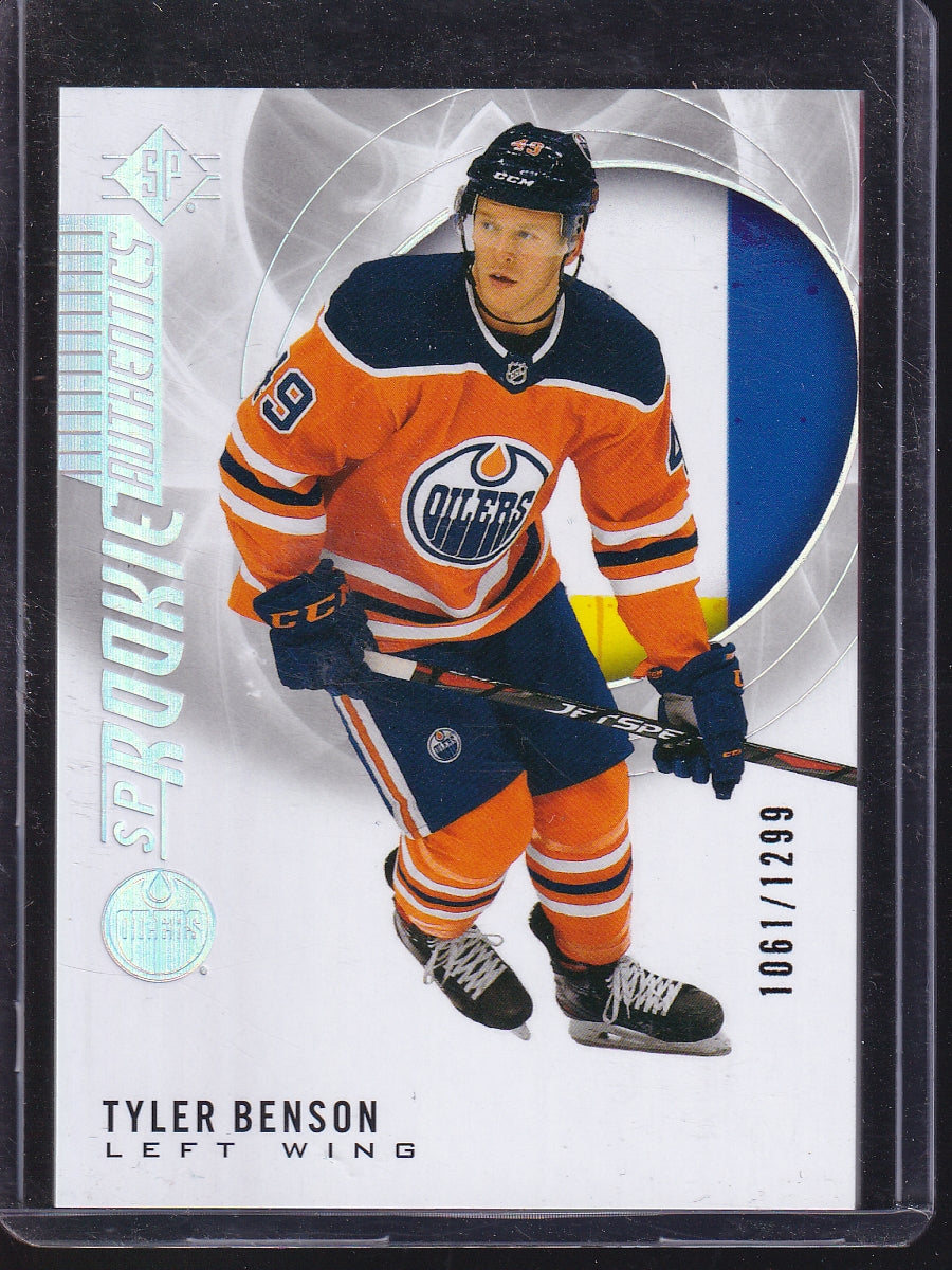 2020-21 SP #122 Tyler Benson Silver Spectrum #/1299