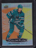 2024-25 Upper Deck Allure #CFL-51 Shakir Mukhamadullin Color Flow Orange-Yellow