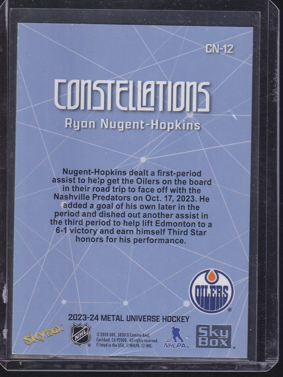 2023-24 SkyBox Metal Universe #CN-12 Ryan Nugent-Hopkins Constellations