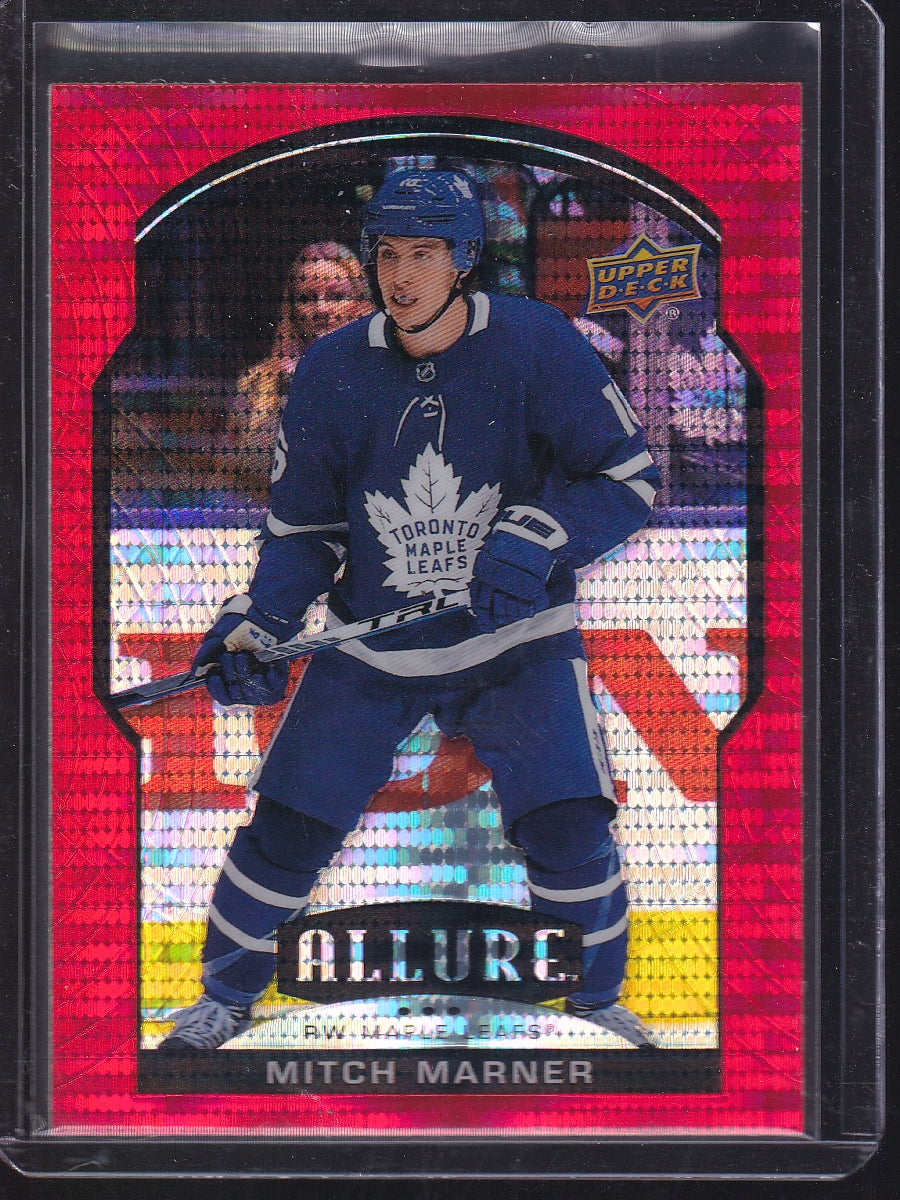 2020-21 Upper Deck Allure #35 Mitch Marner Red Rainbow
