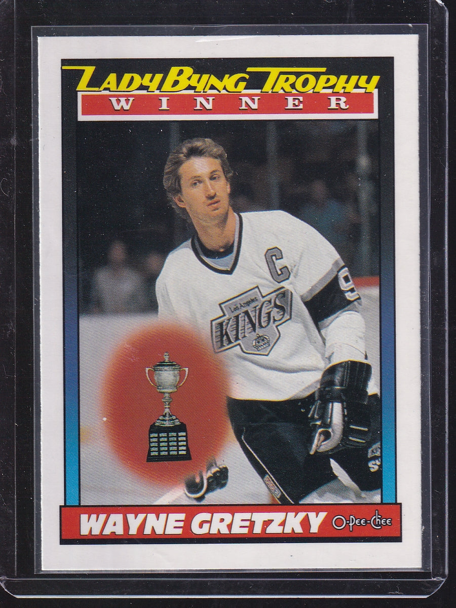 1991-92 O-Pee-Chee #520 Wayne Gretzky