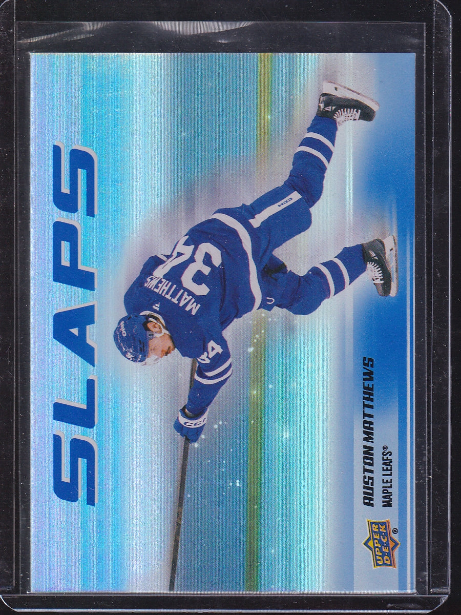 2025-26 Upper Deck #SL-24 Auston Matthews Slaps
